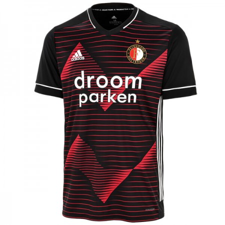 Jalkapallo Peliasut Feyenoord Rotterdam Vieraspaita 2020-2021 Lyhythihainen